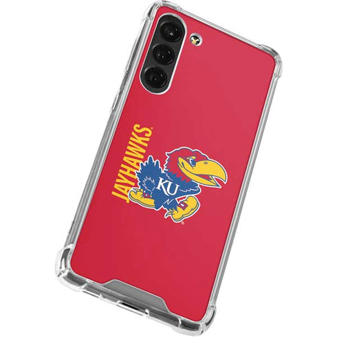 University of Kansas Jayhawks KU Galaxy S24 FE Clear Case