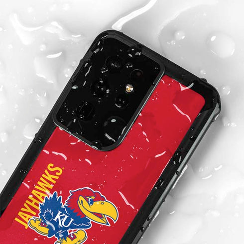 University of Kansas Jayhawks KU Galaxy S24 Ultra Waterproof Case