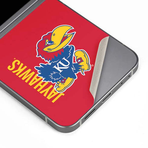 University of Kansas Jayhawks KU Galaxy Z Flip6 Skin