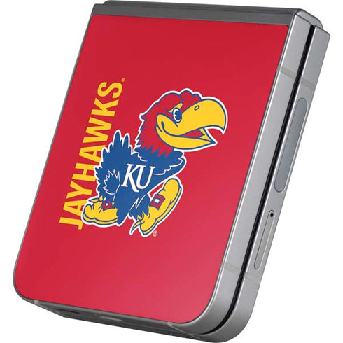 University of Kansas Jayhawks KU Galaxy Z Flip6 Skin