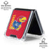 University of Kansas Jayhawks KU Galaxy Z Flip7 Clear Case