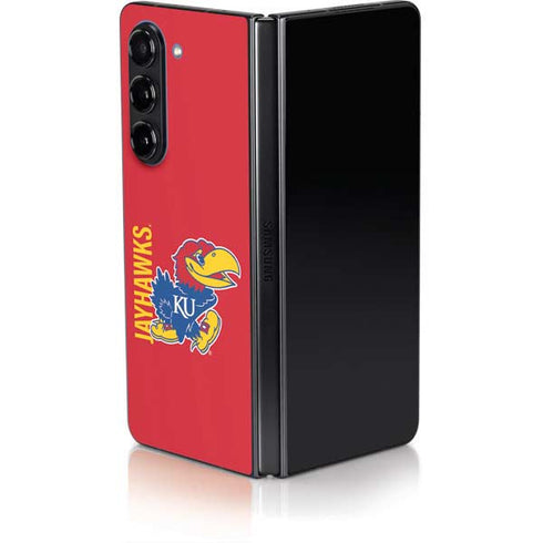 University of Kansas Jayhawks KU Galaxy Z Fold5 5G Skin