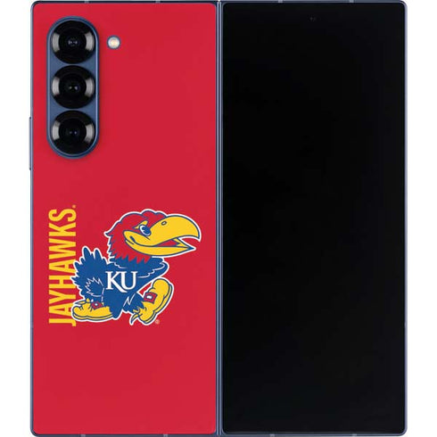 University of Kansas Jayhawks KU Galaxy Z Fold6 Skin