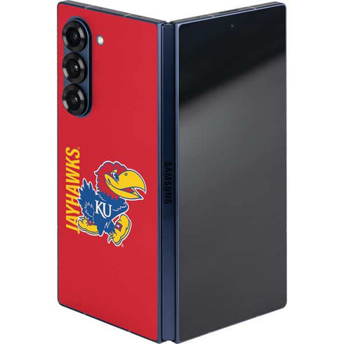 University of Kansas Jayhawks KU Galaxy Z Fold6 Skin
