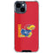 University of Kansas Jayhawks KU iPhone 15 Clear Case