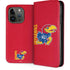 University of Kansas Jayhawks KU iPhone 15 Pro Folio Case