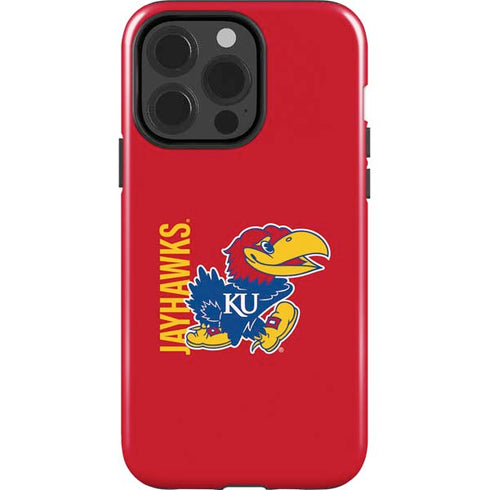 University of Kansas Jayhawks KU iPhone 15 Pro Impact Case
