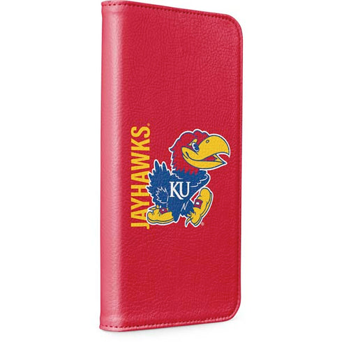 University of Kansas Jayhawks KU iPhone 15 Pro Max Folio Case