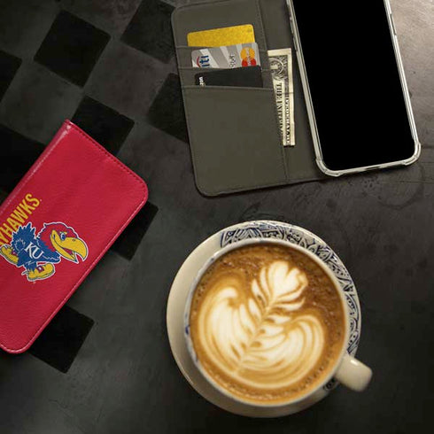 University of Kansas Jayhawks KU iPhone 15 Pro Max Folio Case