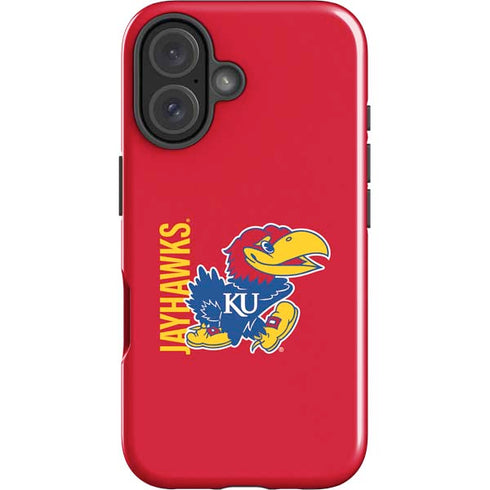 University of Kansas Jayhawks KU iPhone 16 Plus Impact Case