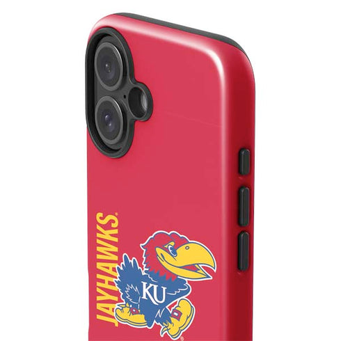 University of Kansas Jayhawks KU iPhone 16 Plus Impact Case