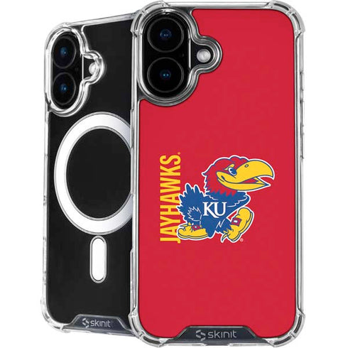 University of Kansas Jayhawks KU iPhone 16 Plus MagSafe Case