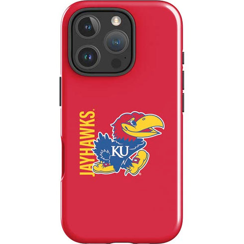 University of Kansas Jayhawks KU iPhone 16 Pro Max Impact Case