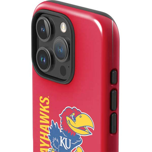 University of Kansas Jayhawks KU iPhone 16 Pro Max Impact Case