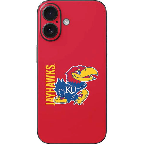 University of Kansas Jayhawks KU iPhone 16 Skin