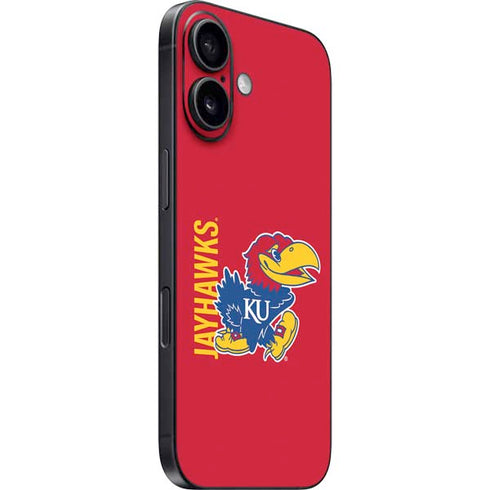 University of Kansas Jayhawks KU iPhone 16 Skin
