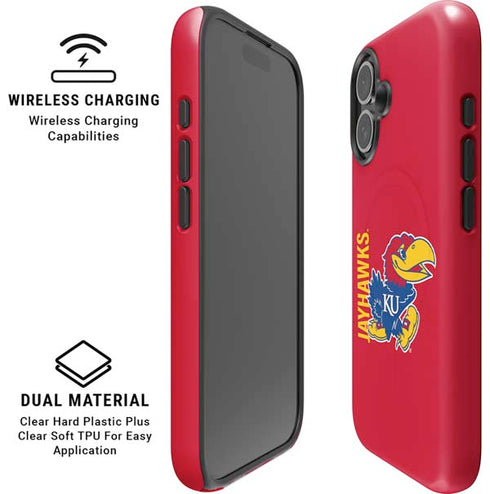 University of Kansas Jayhawks KU iPhone 17 Magsafe Impact Case