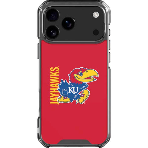 University of Kansas Jayhawks KU iPhone 17 Pro Max Clear Case