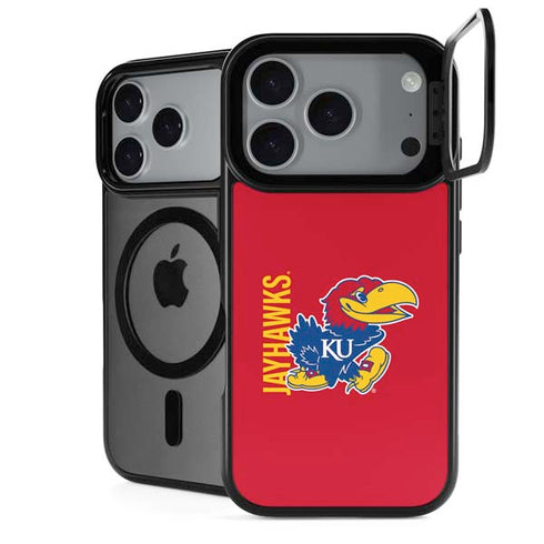 University of Kansas Jayhawks KU iPhone 17 Pro Max Kickstand Case