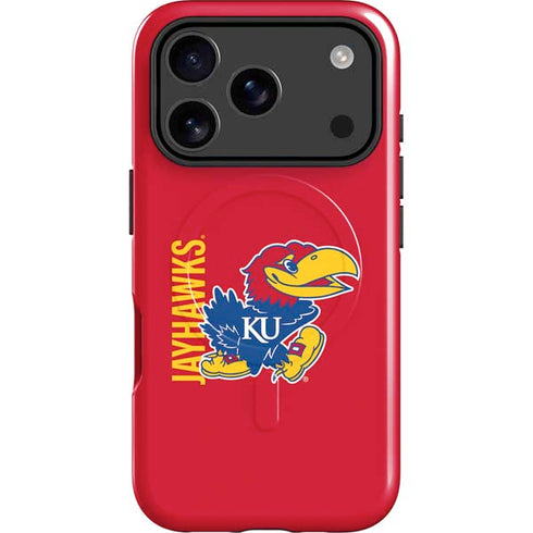 University of Kansas Jayhawks KU iPhone 17 Pro Max Magsafe Impact Case