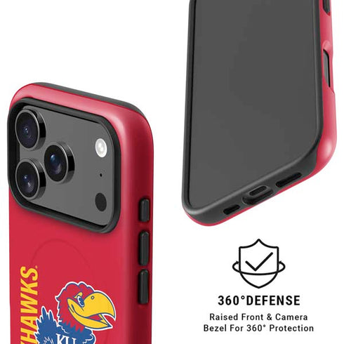 University of Kansas Jayhawks KU iPhone 17 Pro Max Magsafe Impact Case