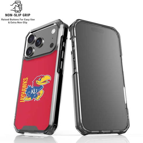 University of Kansas Jayhawks KU iPhone 18 Pro Clear Case