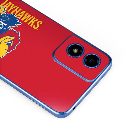 University of Kansas Jayhawks KU Moto G Play 4G (2024) Skin