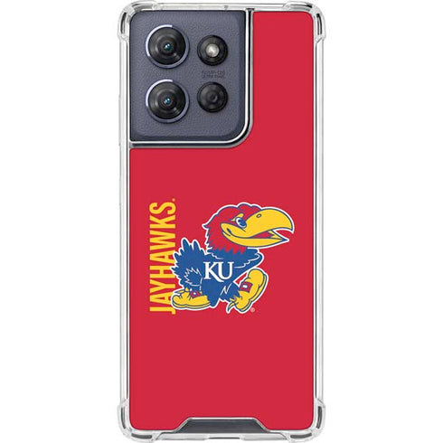 University of Kansas Jayhawks KU Moto G Stylus 5G (2025) Clear Case