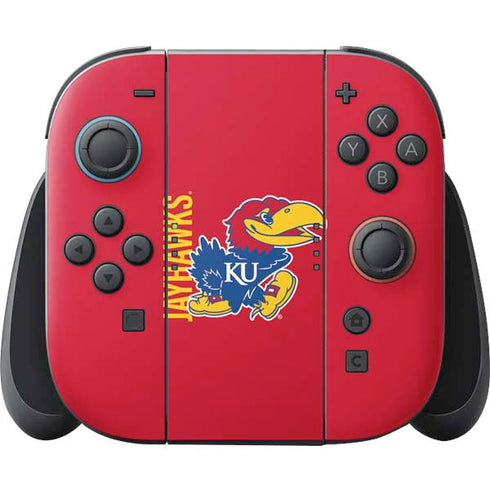 University of Kansas Jayhawks KU Nintendo Switch 2 (2025) Joy-Con Controller Skin