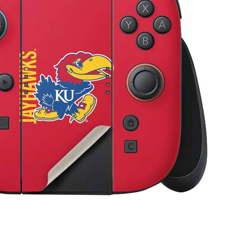 University of Kansas Jayhawks KU Nintendo Switch 2 (2025) Joy-Con Controller Skin