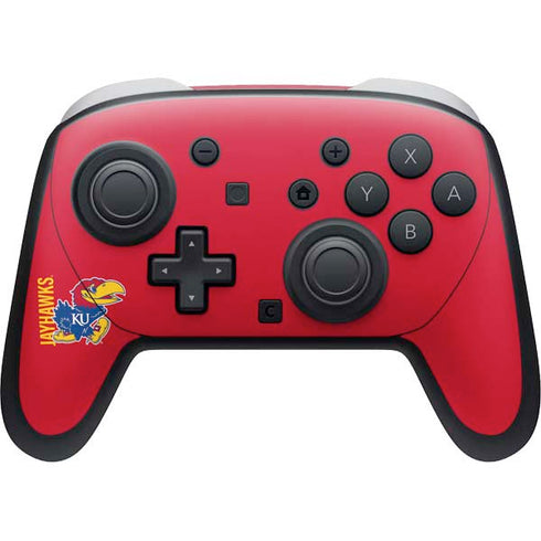 University of Kansas Jayhawks KU Nintendo Switch 2 (2025) Pro Controller Skin