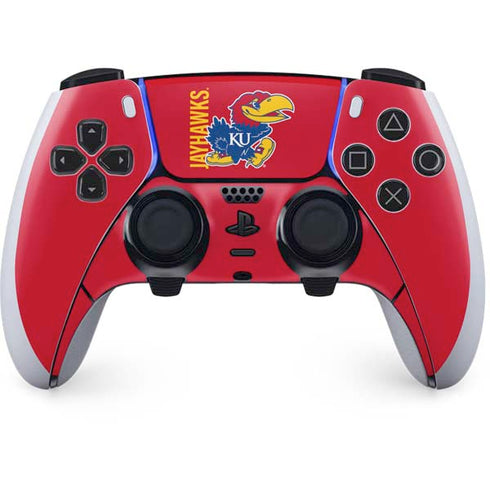 University of Kansas Jayhawks KU PS5 DualSense Edge Pro Controller Skin