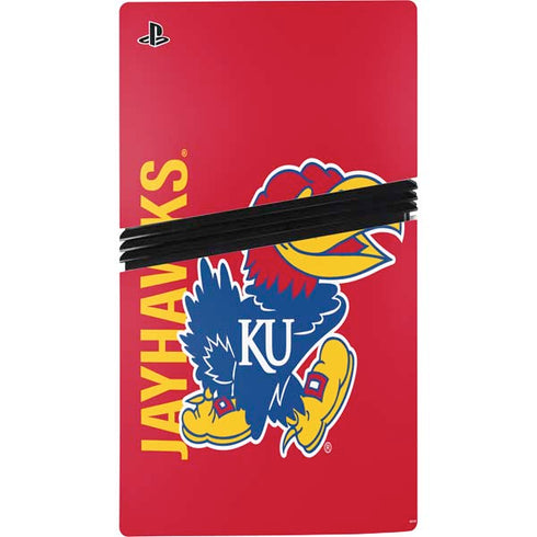 University of Kansas Jayhawks KU PS5 Pro Bundle Skin