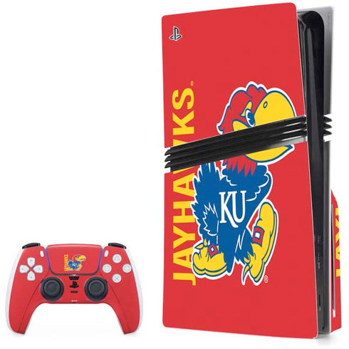 University of Kansas Jayhawks KU PlayStation PS5 Skins