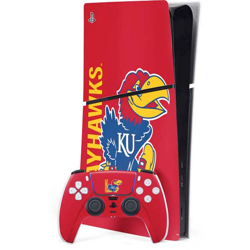 University of Kansas Jayhawks KU PlayStation PS5 Skins