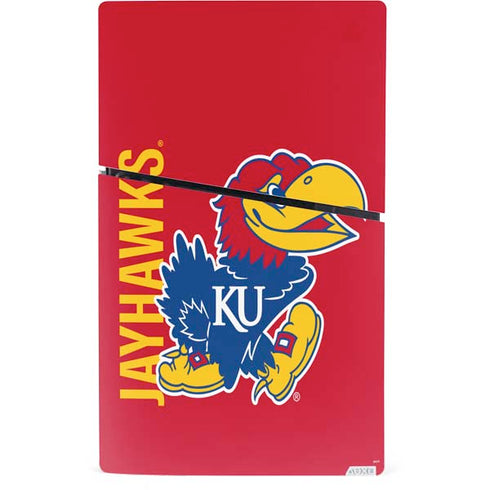 University of Kansas Jayhawks KU PS5 Slim Digital Edition Console Skin
