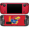 University of Kansas Jayhawks KU Steam Deck Handheld Gaming Computer OLED Skin