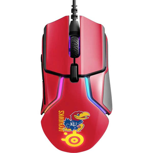 University of Kansas Jayhawks KU SteelSeries Rival 600 Gaming Mouse Skin