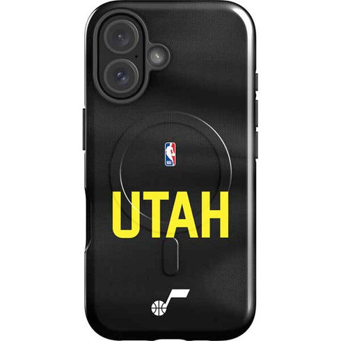 NBA Utah Jazz Jersey iPhone 16 Magsafe Impact Case