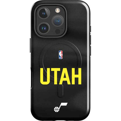 NBA Utah Jazz Jersey iPhone 16 Pro Max Magsafe Impact Case