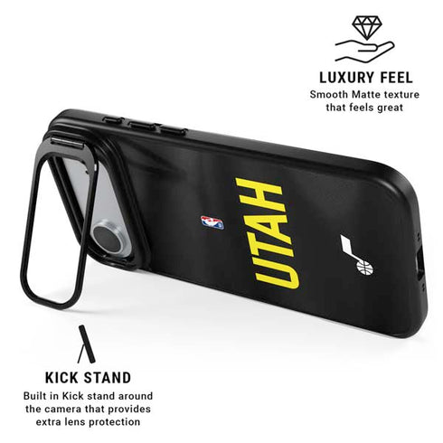 NBA Utah Jazz Jersey iPhone 17 Air Kickstand Case