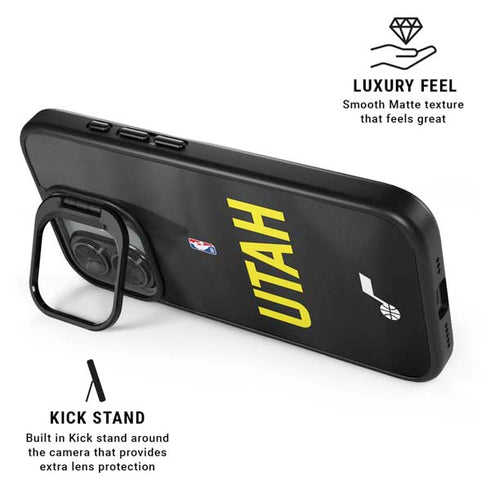 NBA Utah Jazz Jersey iPhone 17 Kickstand Case