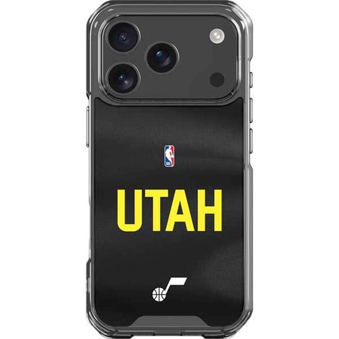 NBA Utah Jazz Jersey iPhone 17 Pro Clear Case