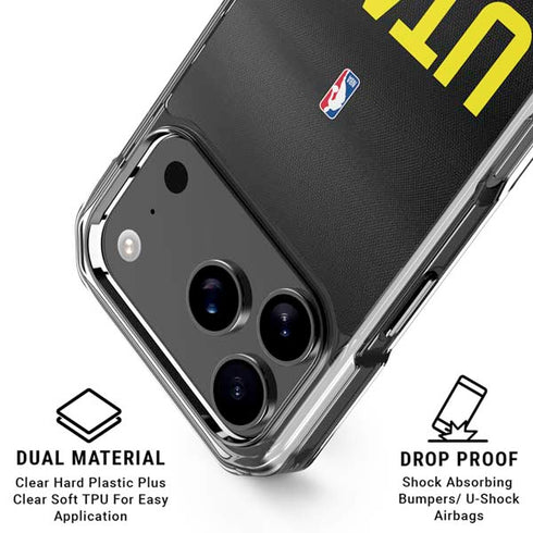NBA Utah Jazz Jersey iPhone 17 Pro Clear Case