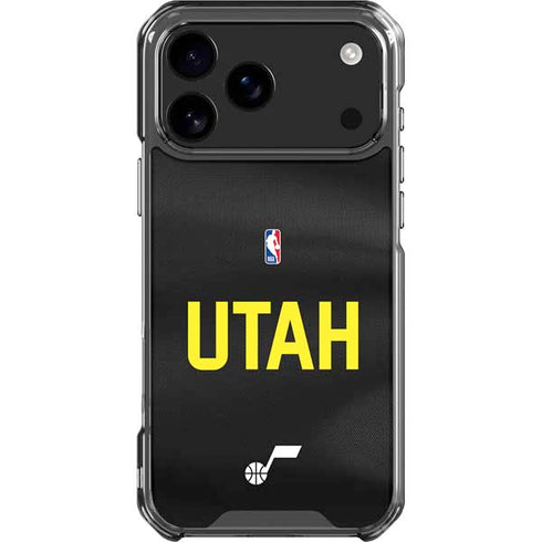 NBA Utah Jazz Jersey iPhone 17 Pro Max Clear Case