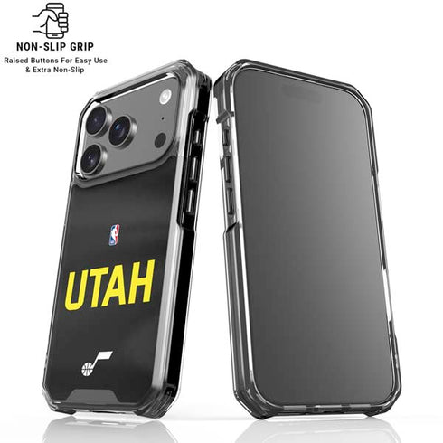 NBA Utah Jazz Jersey iPhone 17 Pro Max Clear Case