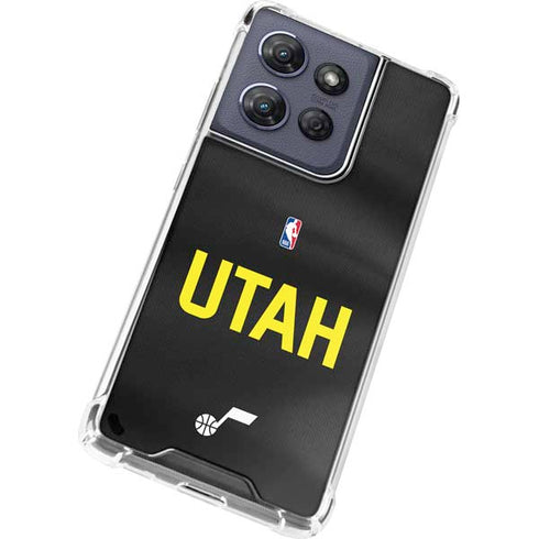 NBA Utah Jazz Jersey Moto G Stylus 5G (2025) Clear Case