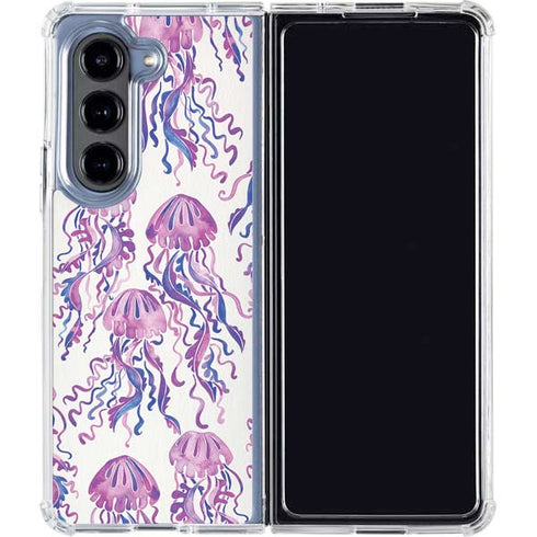 Jellyfish by Cat Coq Galaxy Z Fold5 5G Clear Case