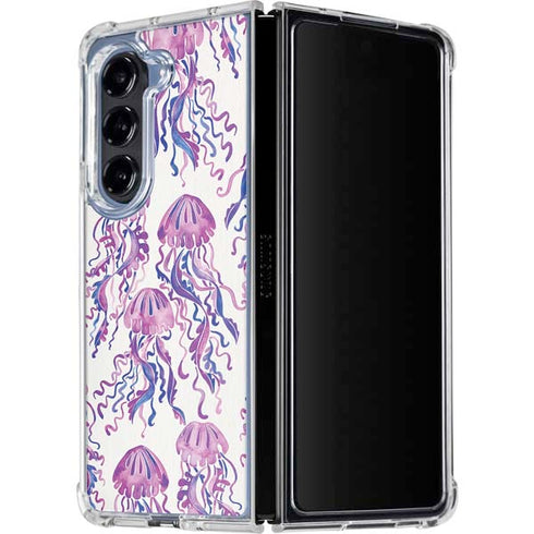 Jellyfish by Cat Coq Galaxy Z Fold5 5G Clear Case