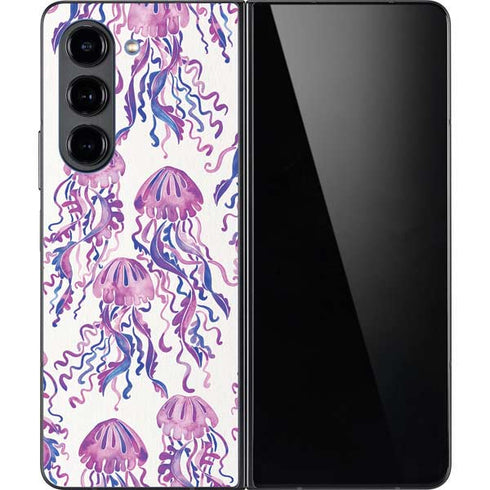 Jellyfish by Cat Coq Galaxy Z Fold5 5G Skin